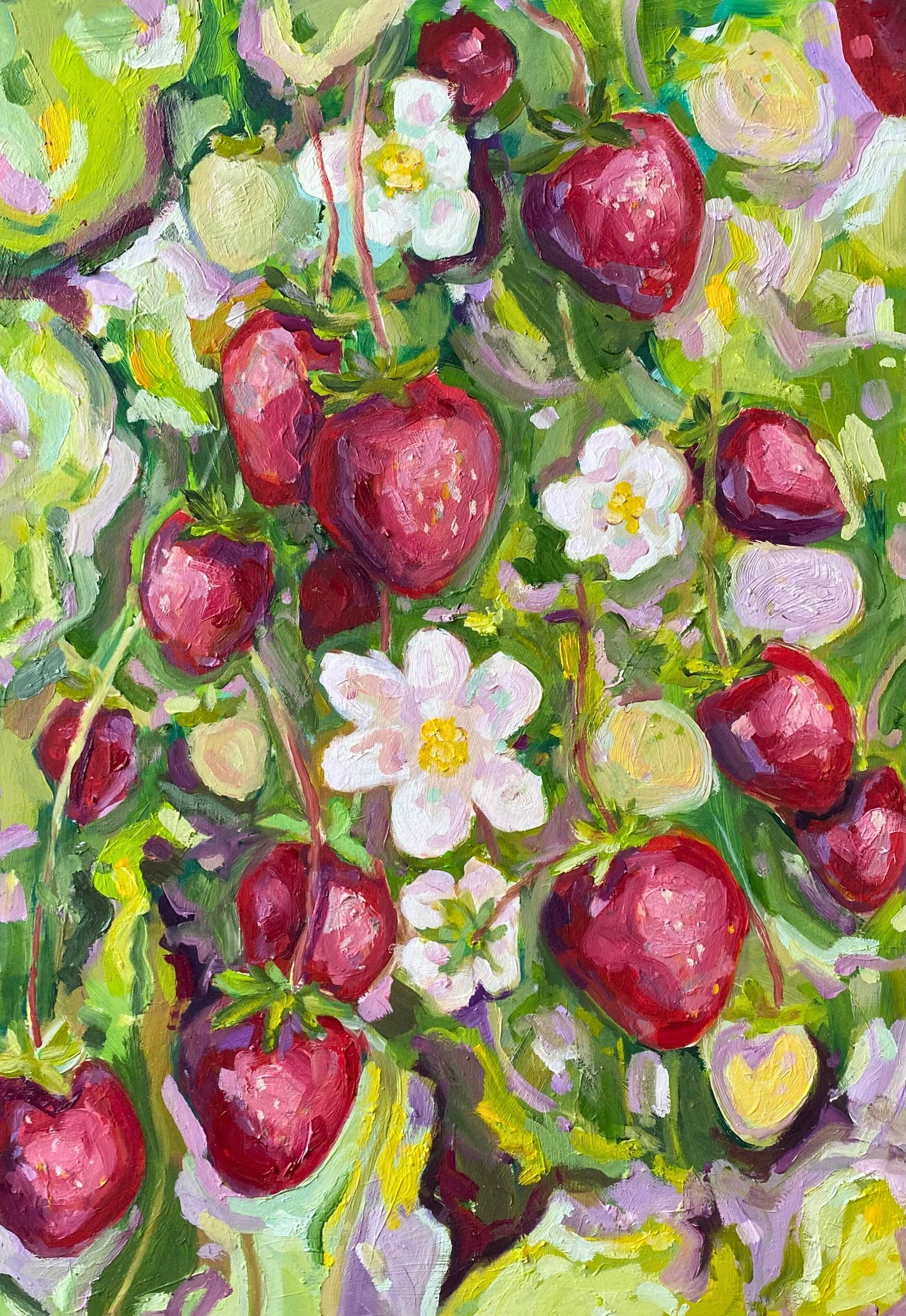 "Valentine" - oil painting